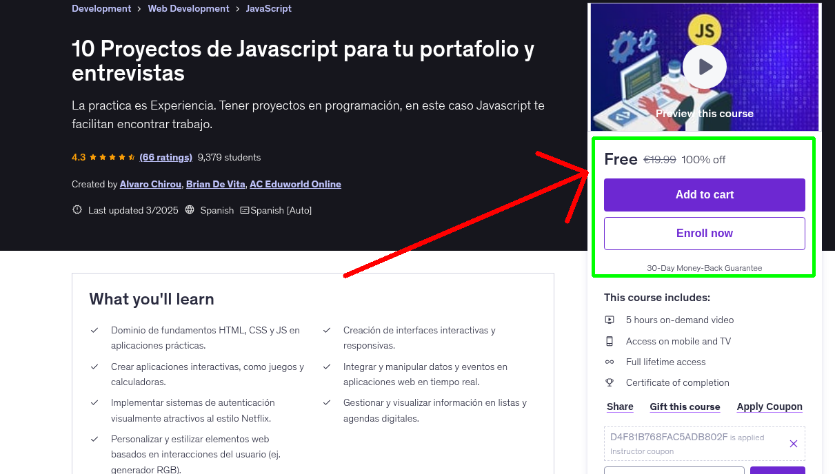 10 Proyectos de Javascript para tu portafolio y entrevistas