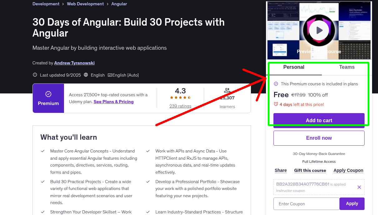 30 Days of Angular: Build 30 Projects with Angular