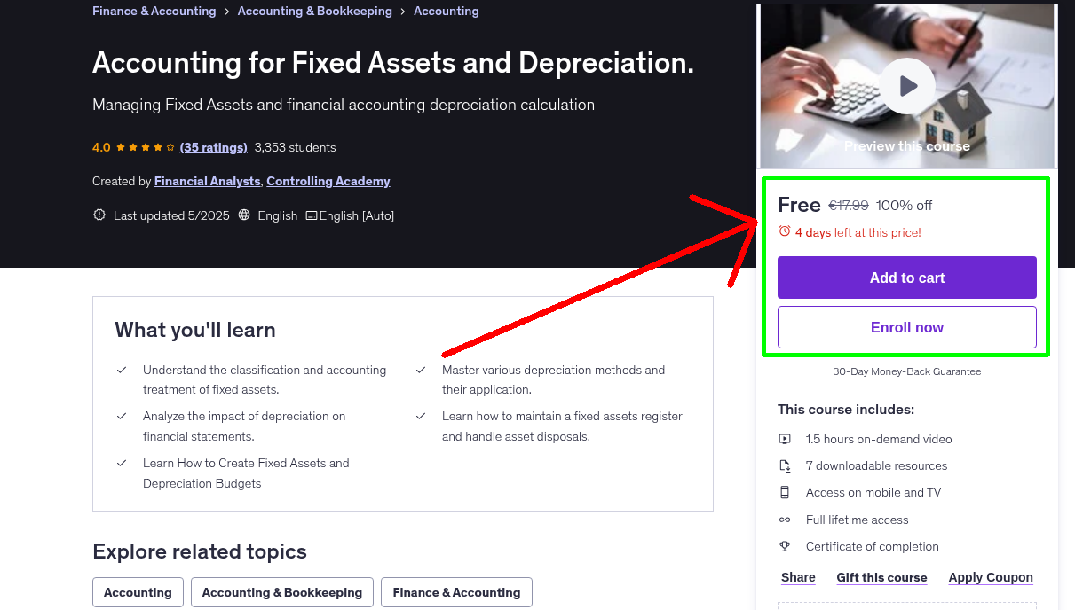 Accounting for Fixed Assets and Depreciation.
