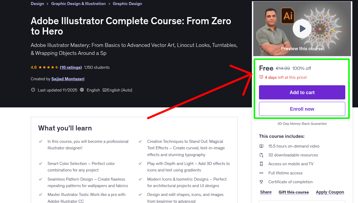 Adobe Illustrator Complete Course: From Zero to Hero