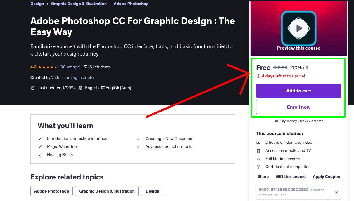 Adobe Photoshop CC For Graphic Design : The Easy Way