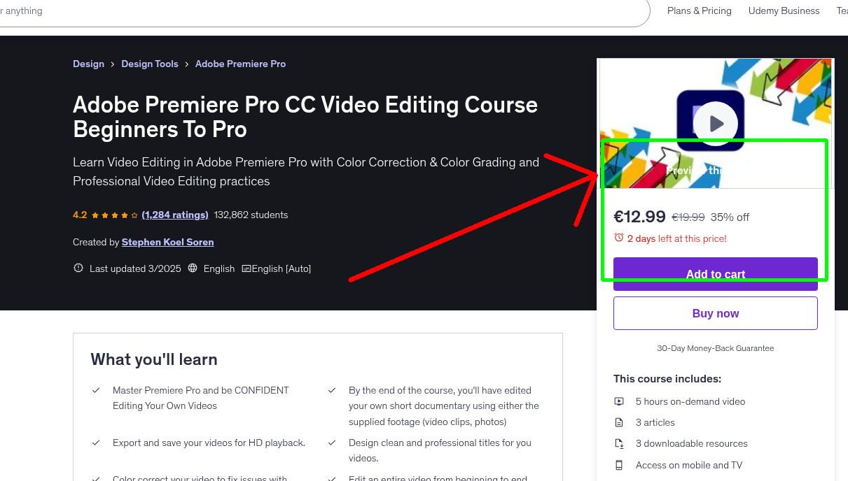 Adobe Premiere Pro CC Video Editing Course Beginners To Pro