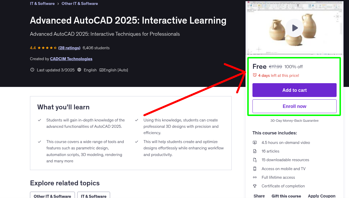 Advanced AutoCAD 2025: Interactive Learning