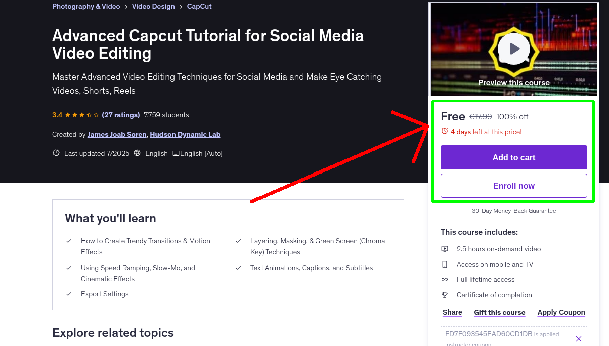 Advanced Capcut Tutorial for Social Media Video Editing