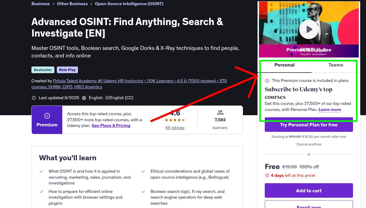 Advanced OSINT: Find Anything, Search & Investigate [EN]