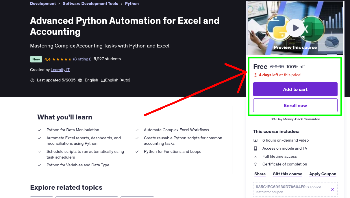 Advanced Python Automation for Excel and Accounting