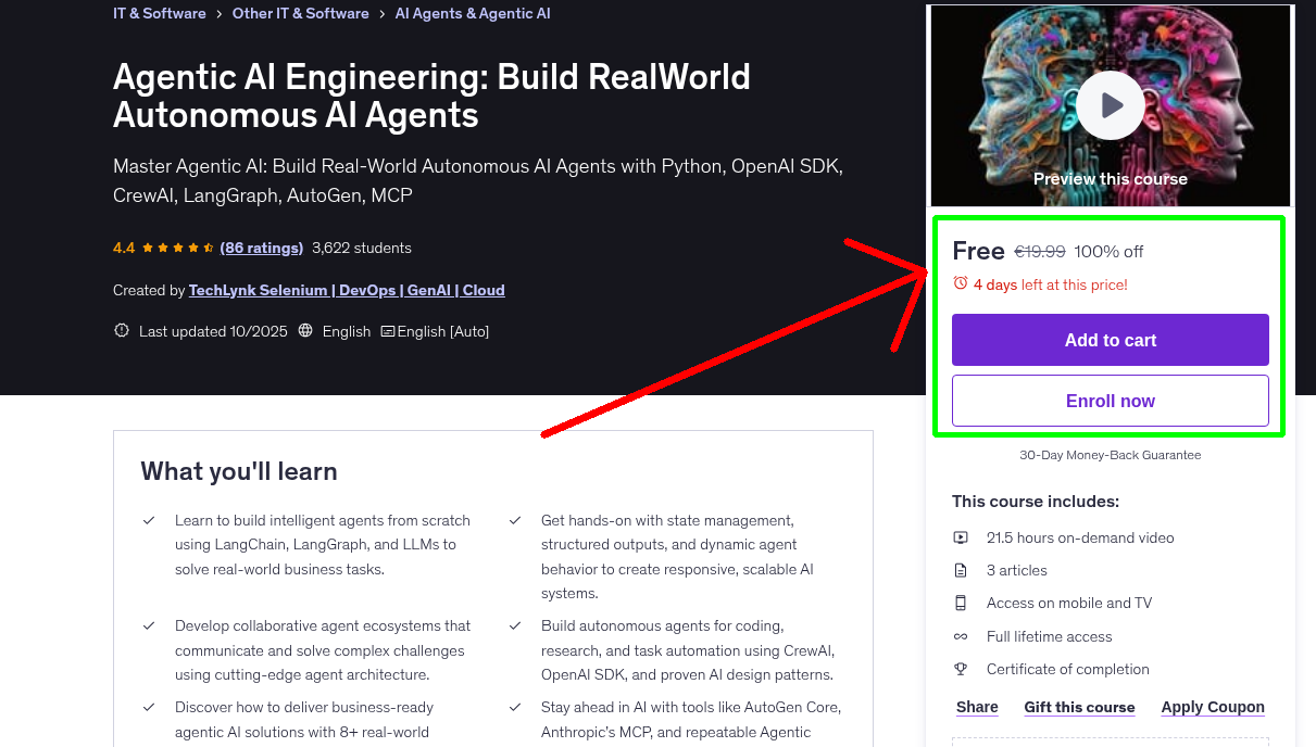 Agentic AI Engineering: Build RealWorld Autonomous AI Agents