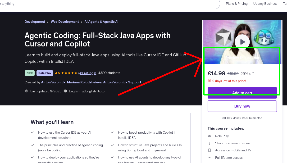 Agentic Coding: Full-Stack Java Apps with Cursor and Copilot