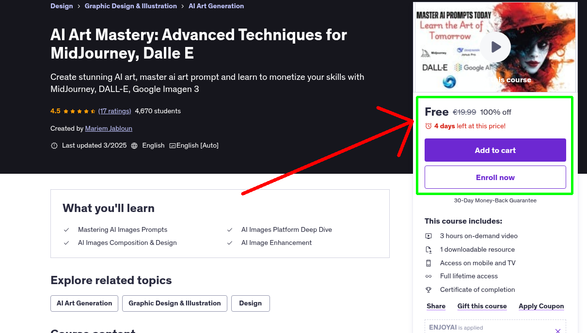 AI Art Mastery: Advanced Techniques for MidJourney, Dalle E