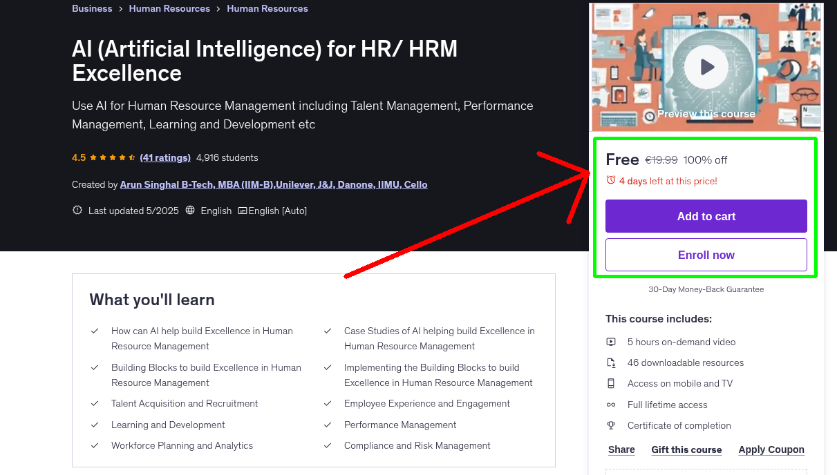 AI (Artificial Intelligence) for HR/ HRM Excellence
