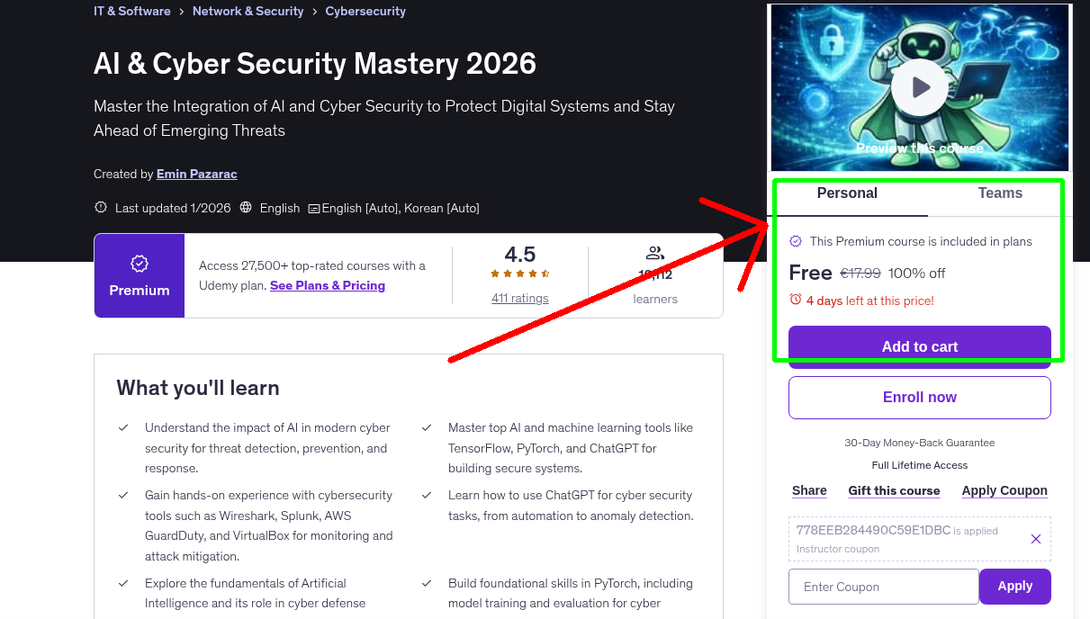 AI & Cyber Security Mastery 2026