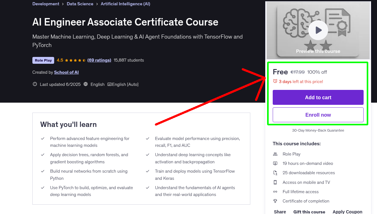 AI Engineer Associate Certificate Course