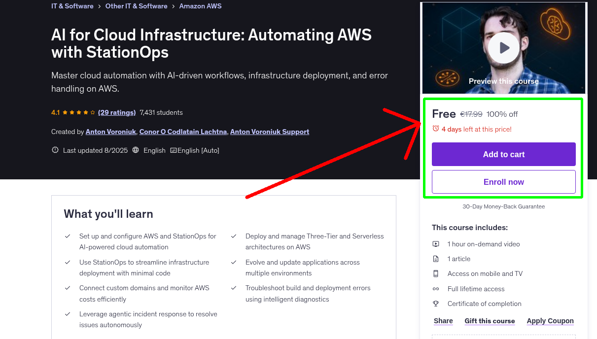 AI for Cloud Infrastructure: Automating AWS with StationOps