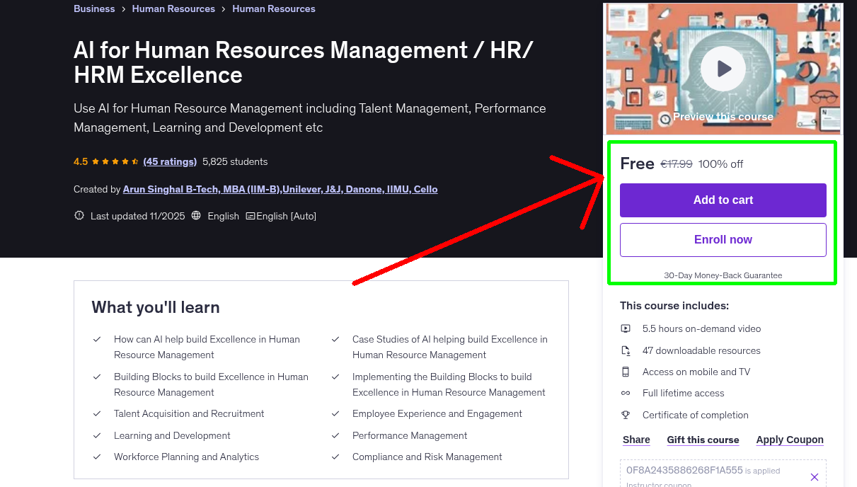 AI for Human Resources Management / HR/ HRM Excellence