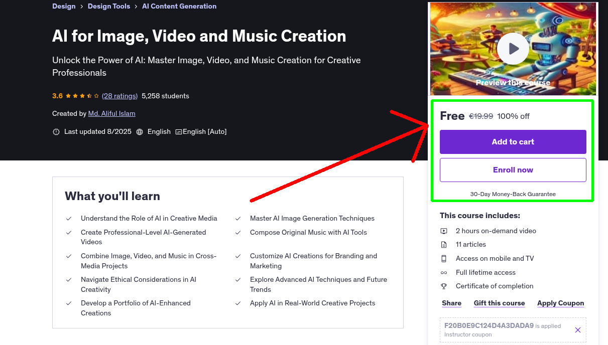 AI for Image, Video and Music Creation