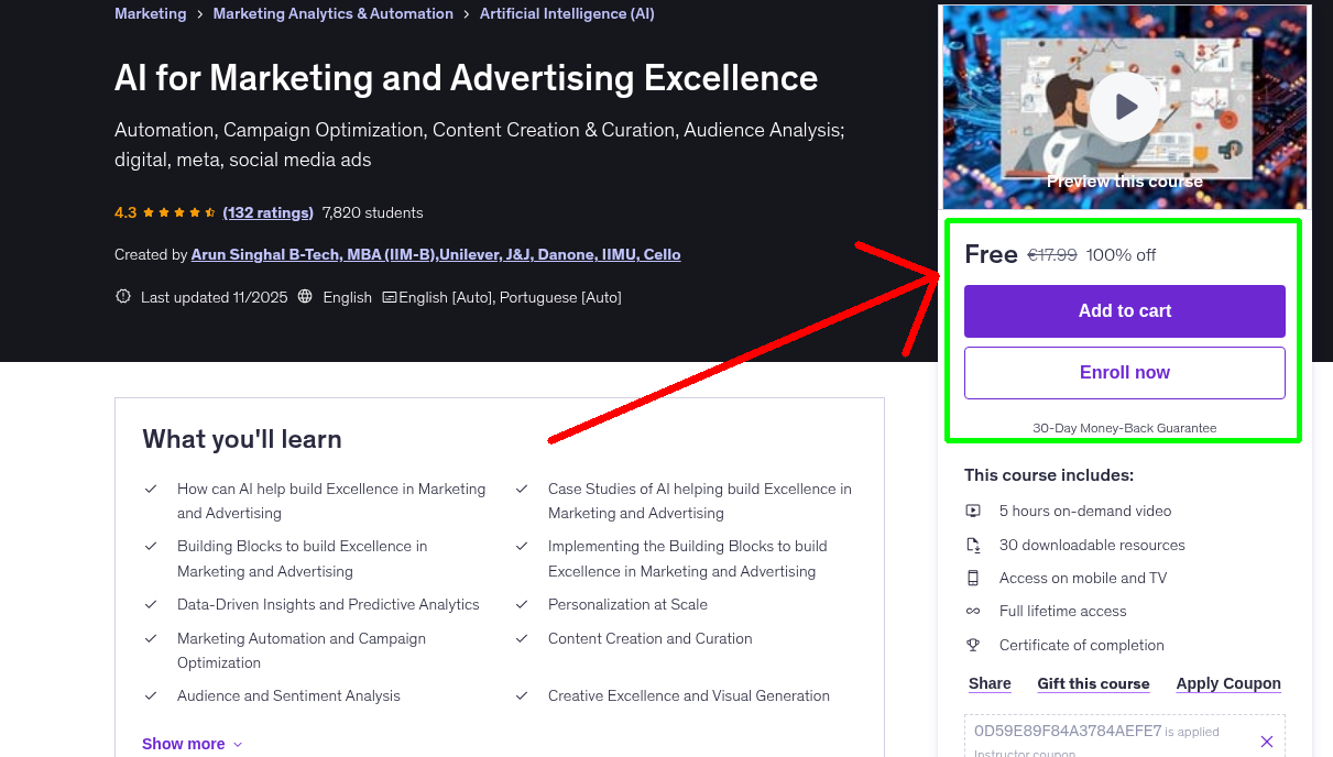 AI for Marketing and Advertising Excellence