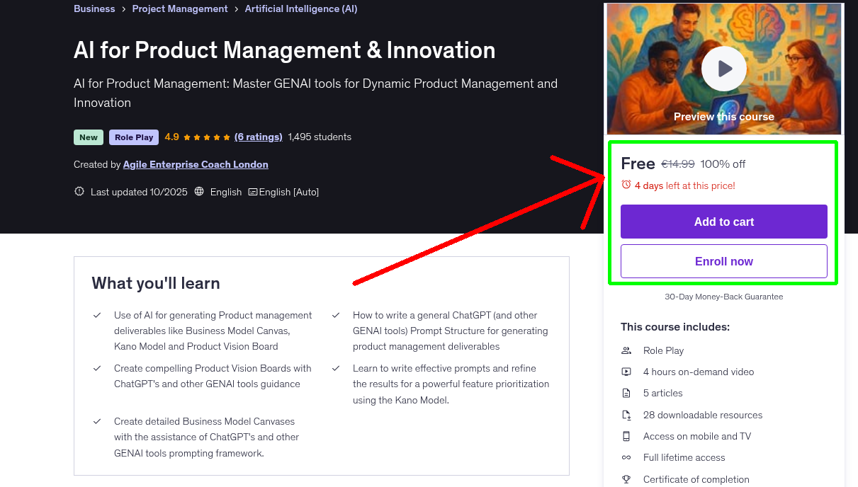 AI for Product Management & Innovation