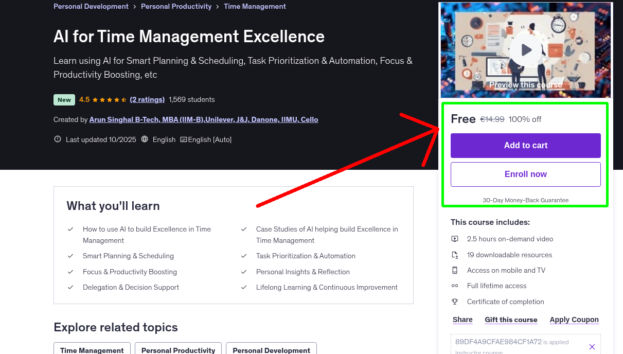 AI for Time Management Excellence