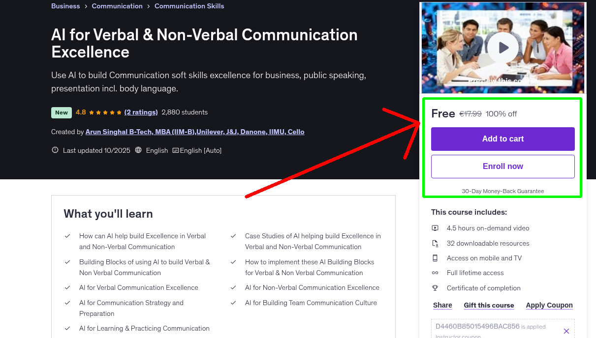 AI for Verbal & Non-Verbal Communication Excellence