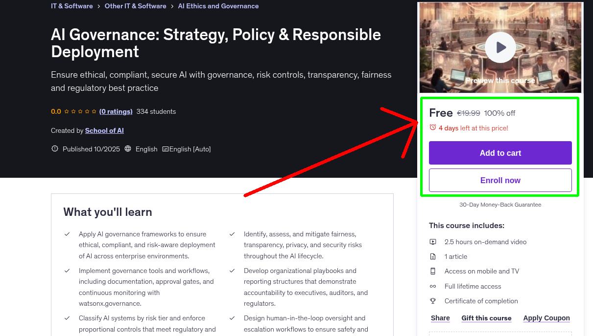 AI Governance: Strategy, Policy & Responsible Deployment