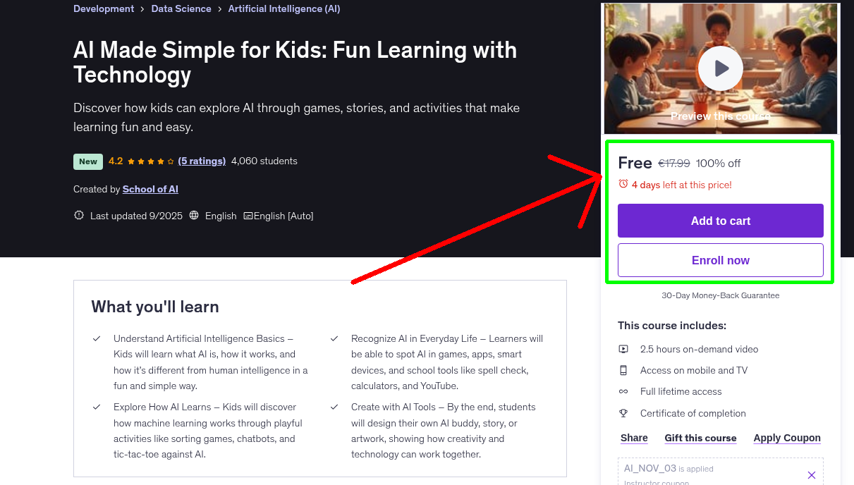 AI Made Simple for Kids: Fun Learning with Technology