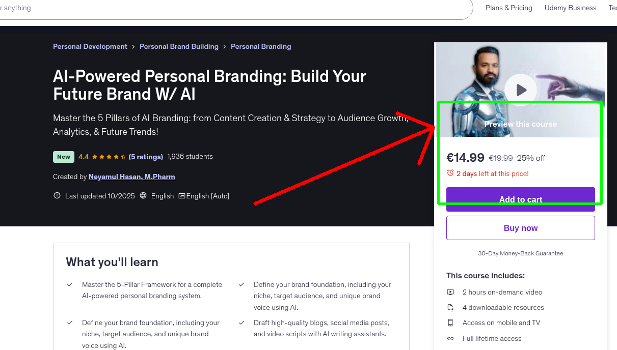 AI-Powered Personal Branding: Build Your Future Brand W/ AI
