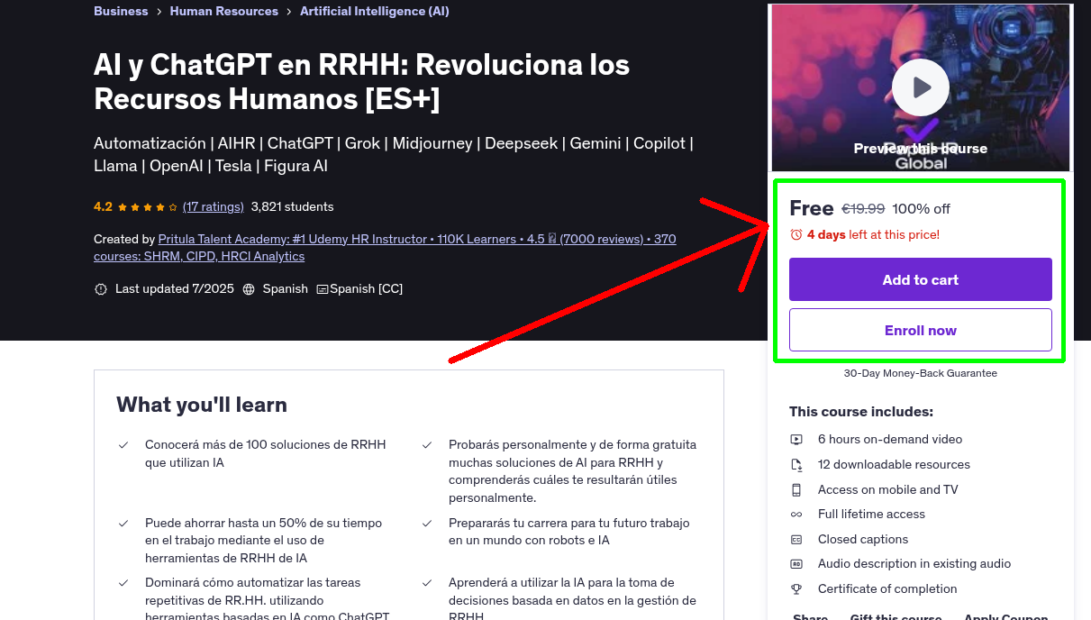 AI y ChatGPT en RRHH: Revoluciona los Recursos Humanos [ES+]