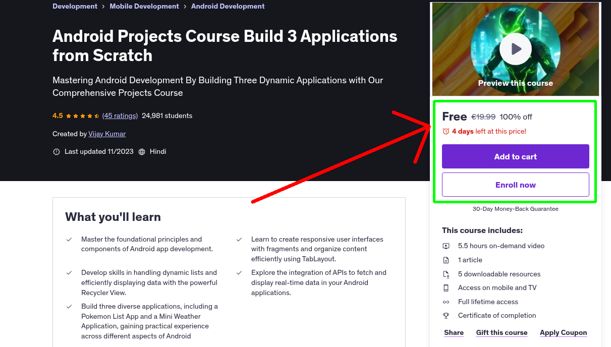Android Projects Course Build 3 Applications from Scratch