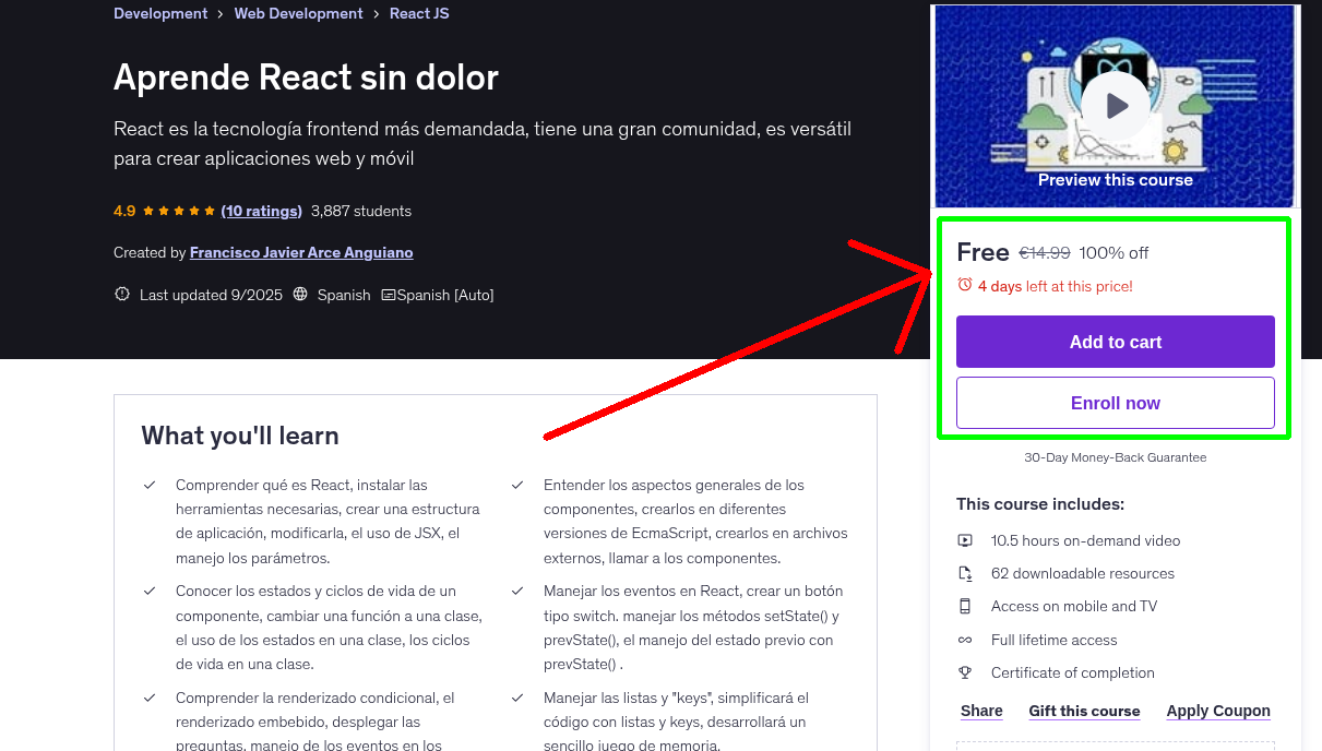 Aprende React sin dolor