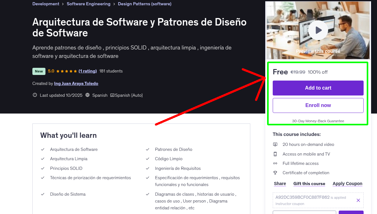 Arquitectura de Software y Patrones de Diseño de Software