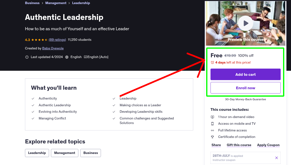 Authentic Leadership