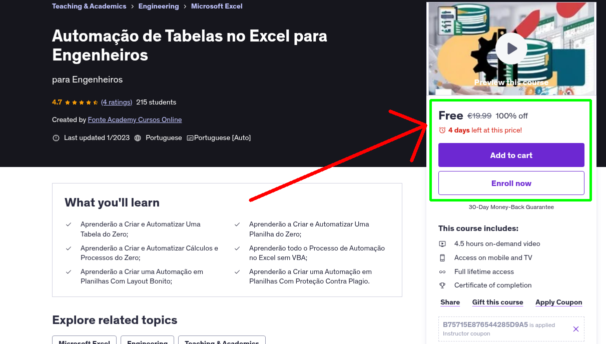 Automação de Tabelas no Excel para Engenheiros