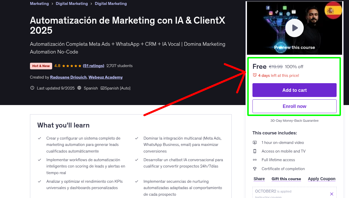 Automatización de Marketing con IA & ClientX 2025