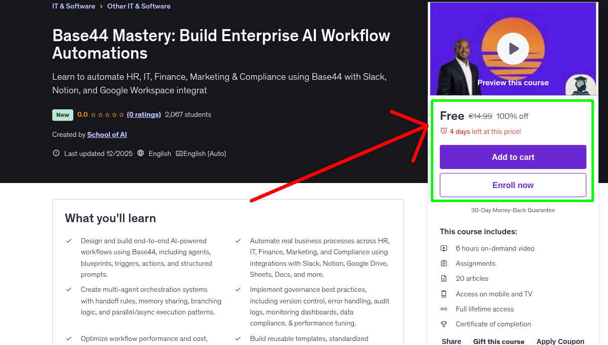 Base44 Mastery: Build Enterprise AI Workflow Automations