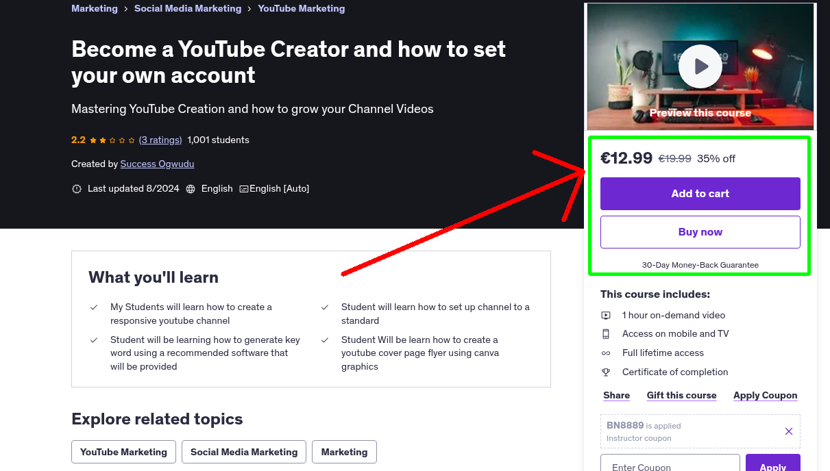 Become a YouTube Creator and how to set your own account