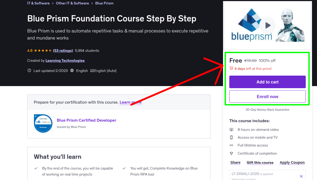 Blue Prism Foundation Course Step By Step
