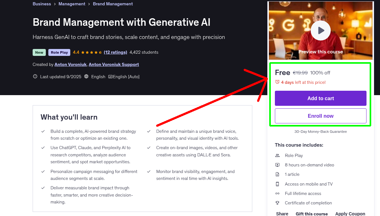 Brand Management with Generative AI