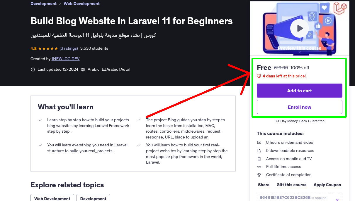Build Blog Website in Laravel 11 for Beginners