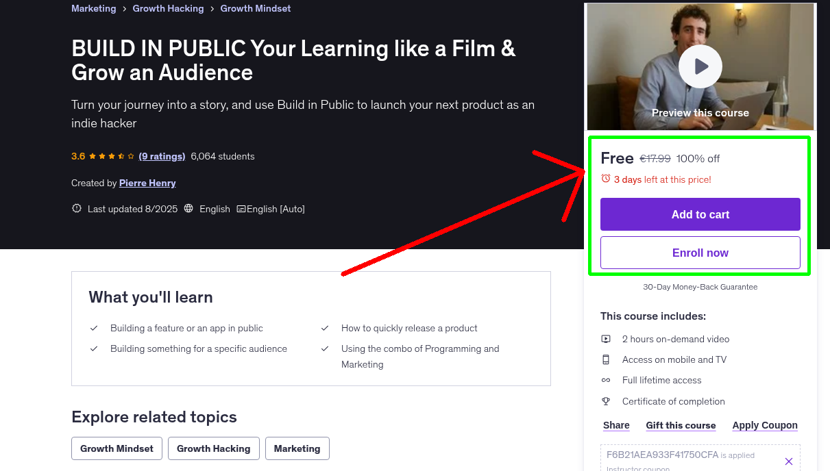 BUILD IN PUBLIC Your Learning like a Film & Grow an Audience