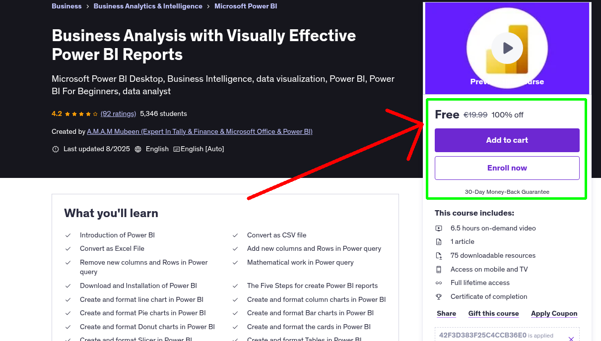 Business Analysis with Visually Effective Power BI Reports