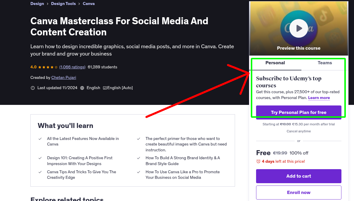 Canva Masterclass For Social Media And Content Creation