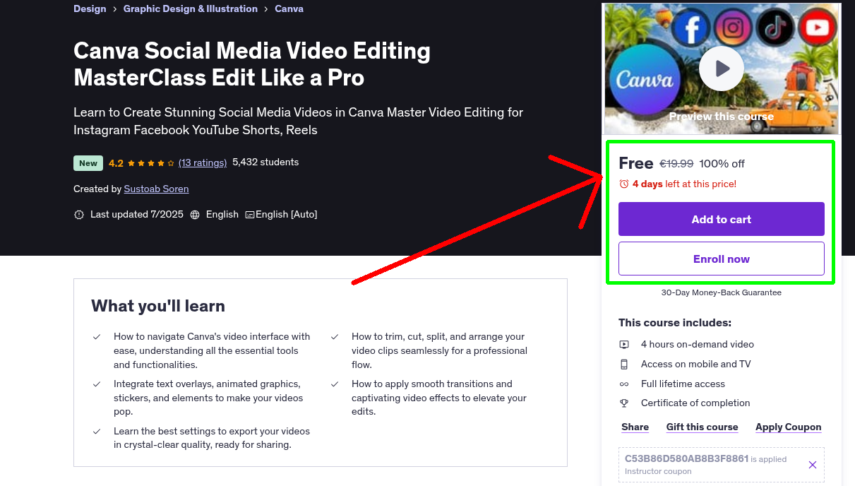 Canva Social Media Video Editing MasterClass Edit Like a Pro