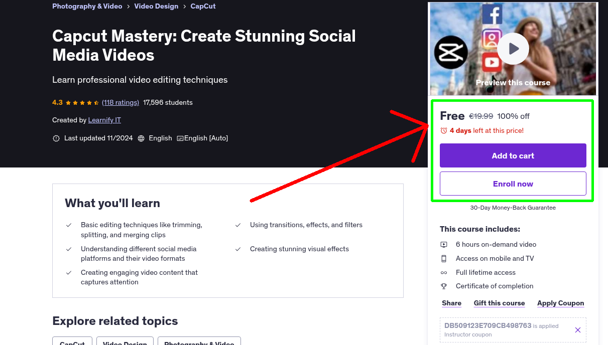 Capcut Mastery: Create Stunning Social Media Videos