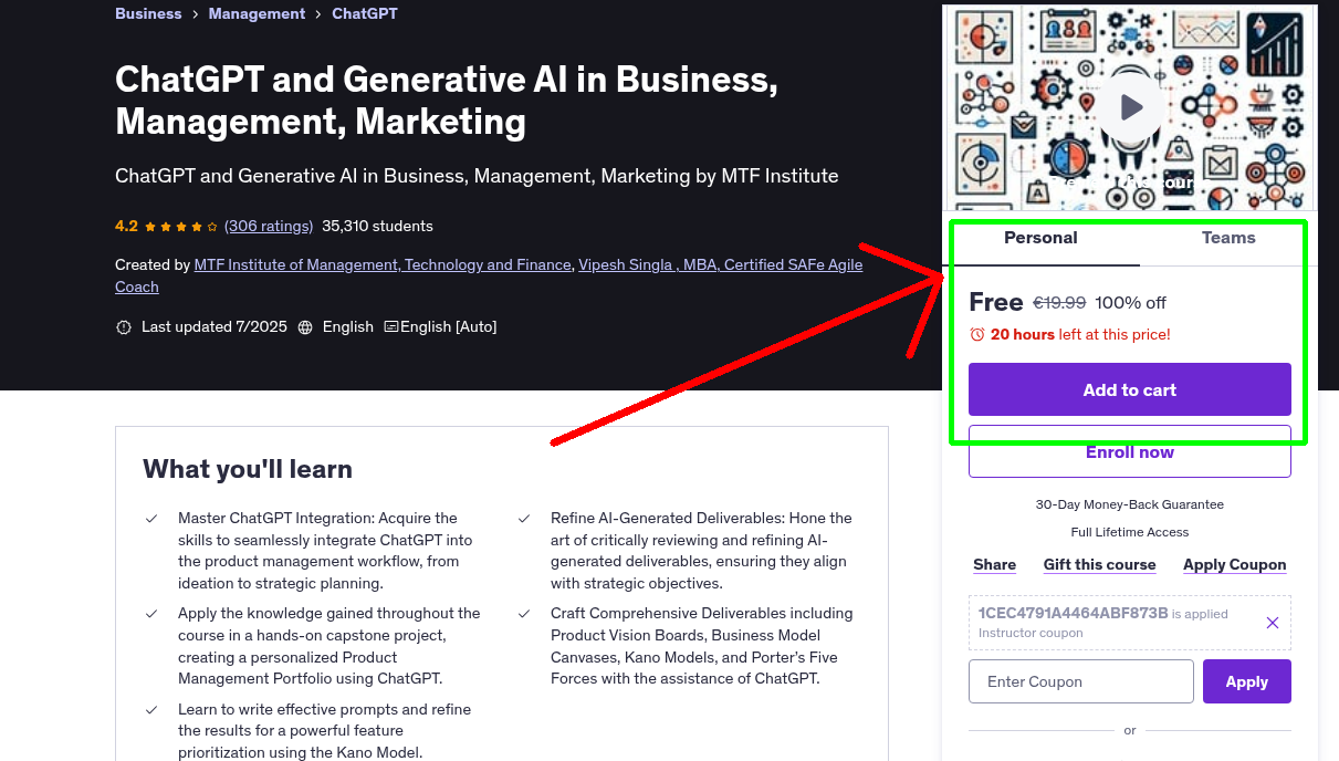 ChatGPT and Generative AI in Business, Management, Marketing