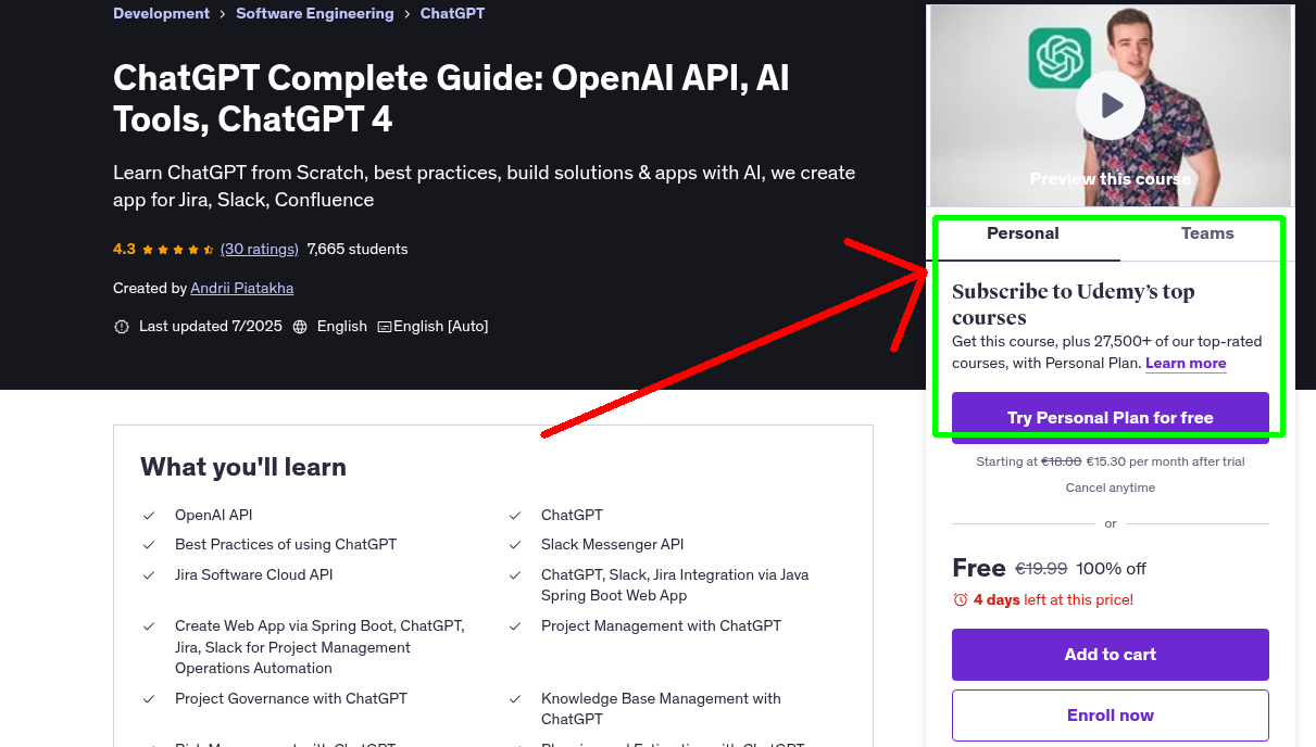 ChatGPT Complete Guide: OpenAI API, AI Tools, ChatGPT 4