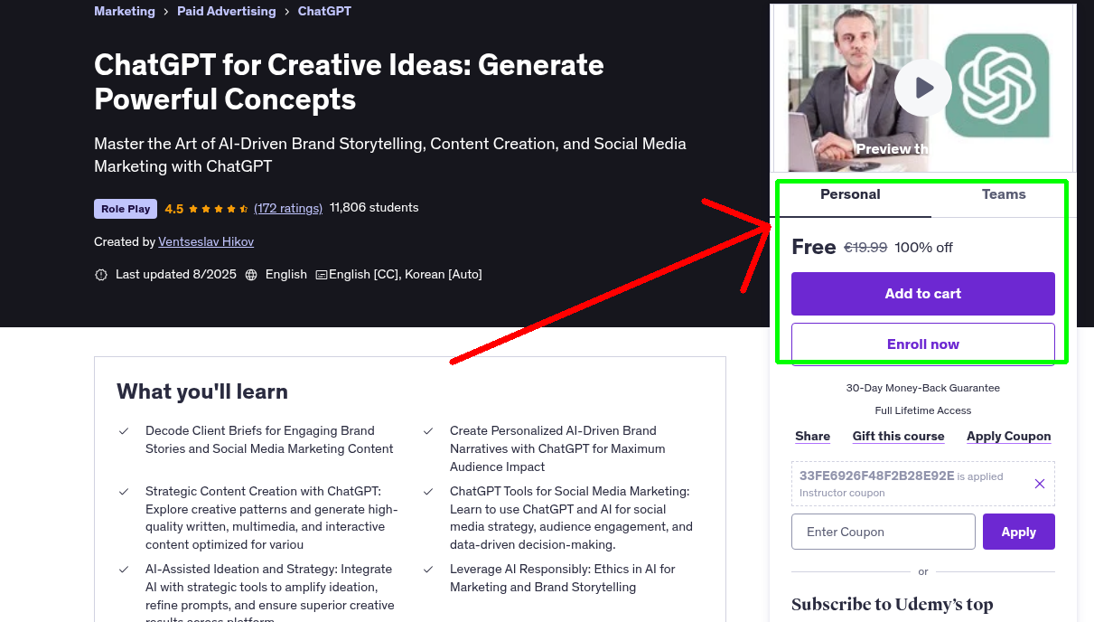 ChatGPT for Creative Ideas: Generate Powerful Concepts