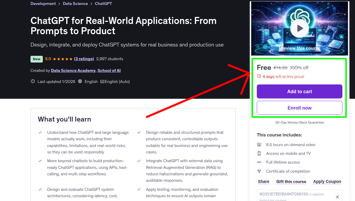 ChatGPT for Real-World Applications: From Prompts to Product