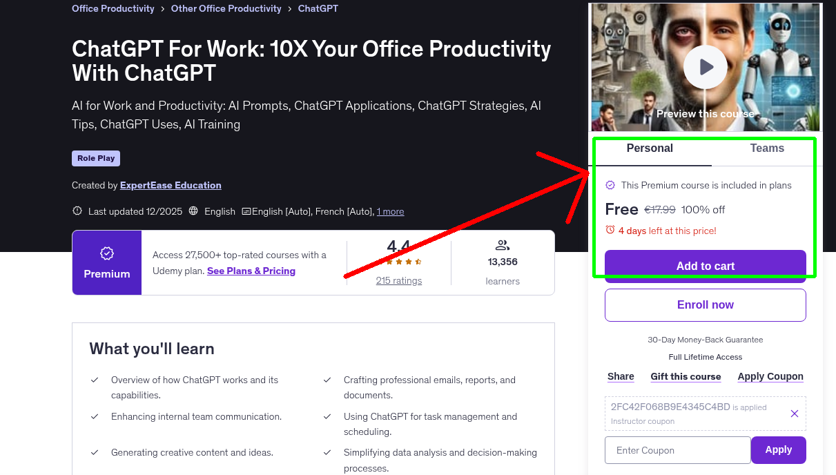 ChatGPT For Work: 10X Your Office Productivity With ChatGPT