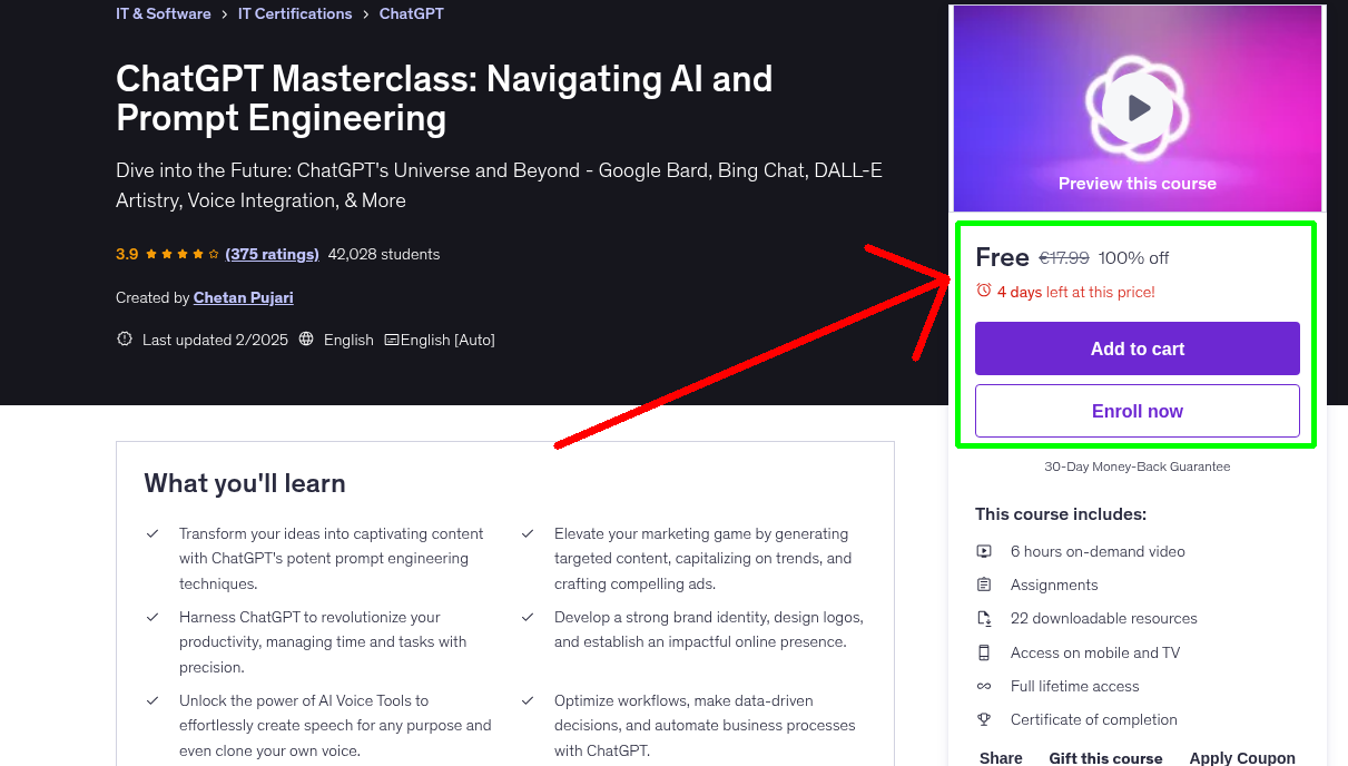 ChatGPT Masterclass: Navigating AI and Prompt Engineering