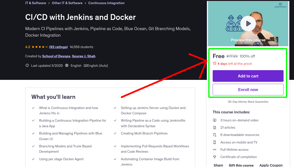 CI/CD with Jenkins and Docker